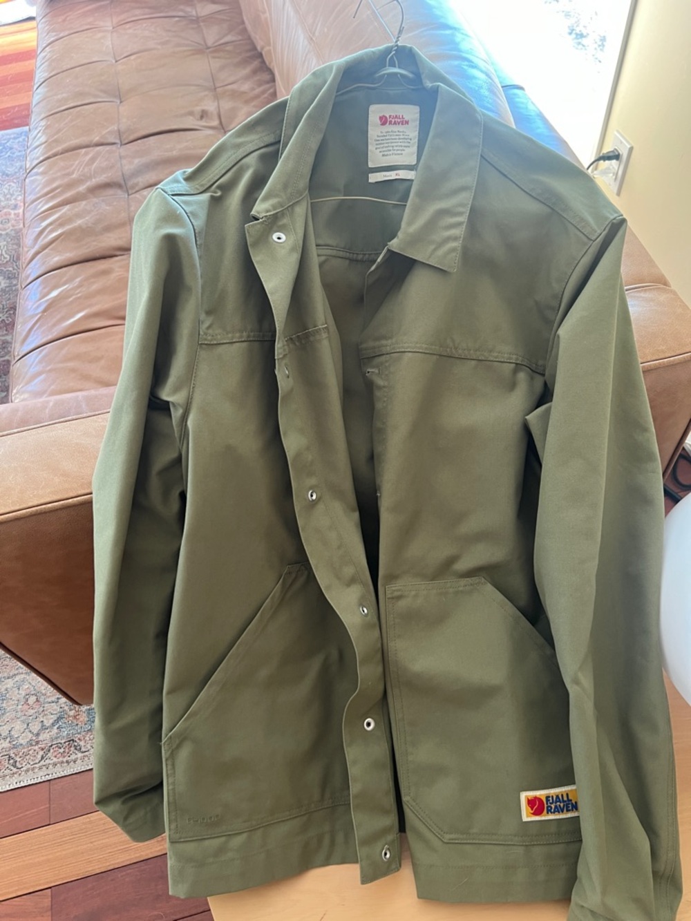 Fjallraven Olive Green Utility Jacket